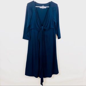 ROSIE POPE MATERNITY WRAP DRESS - L